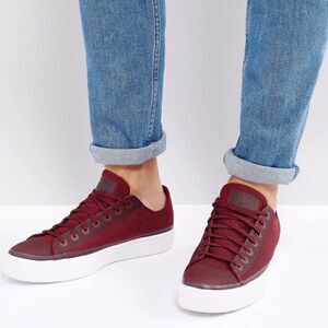 CONVERSE ALL STAR Bordeaux Modern Oxford Low Top Sneaker-7